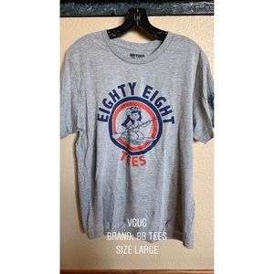 88 Tees Surfing Hula Girl Shirt